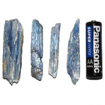 03 Cianita Azul Lamina Bruto Pedra Natural 40 a 60mm Class B