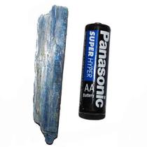 03 Cianita Azul Lamina Bruto Pedra Natural 60 a 80mm Class B