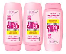 03 Condicionador Desmaia Cabelo Forever Liss Hidratante 300g