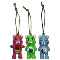 03 Enfeites Árvore Natal 3d - Bonecos Ursinhos Carinhosos Rosa Verde E Azul - Decoração Natalina 03 Enfeites Árvore Natal 3d - Bonecos Ursinhos Carinhosos Rosa Verde E Azul - Decoração Natalina