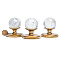 03 Esfera Cristal Pedra Natural 35 a 40mm 60 a 90g Tipo B 03 Esfera Cristal Pedra Natural 35 a 40mm 60 a 90g Tipo B