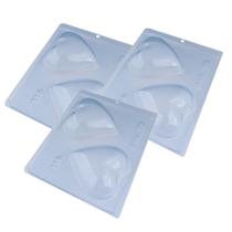 03 formas pequenas c/ 3 partes coração especial 200g bwb 03 formas pequenas c/ 3 partes coração especial 200g bwb