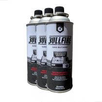 03 Gás Butano Refil Recarga Maçarico Camping Isqueiro Fogão