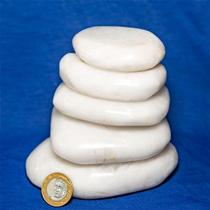 03 Kg de Pedras de Quartzo Leitoso Natural Tipo Seixo para Massagem 03 Kg de Pedras de Quartzo Leitoso Natural Tipo Seixo para Massagem