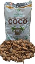 03 Litros Chip de Coco Para Substratos Orquídeas Vasos - Mogifertil