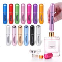 03 Mini Porta Perfume Spray Recarregável, para Bolsa E Viagem.