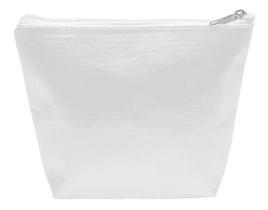 03 Necessaire Acetinado Branco para Sublimação 03 Necessaire Acetinado Branco para Sublimação