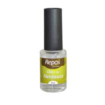 03 Óleo Melaleuca 9ml Repos Contra Fungos Micoses Nas Unhas