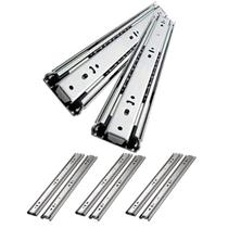 03 Pares Corrediça Gaveta Trilho Telescópico 30 cm para 35kg - Openfield