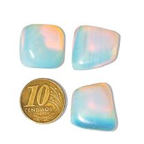 03 Pedra da Lua Opalina Rolado G 30 a 45mm Classe A