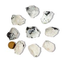 03 Pedra da Lua Verdadeira e Natural Bruto 20 a 30g Classe B