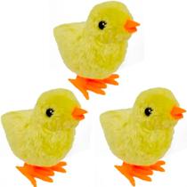 03 Pintinhos Amarelinho Pelúcia Brinquedo A Corda Pula Pula 03 Pintinhos Amarelinho Pelúcia Brinquedo A Corda Pula Pula