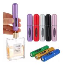 03 Porta Perfume Atomizador Mini Portátil Recarregável Spray
