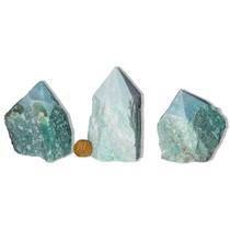 03 Quartzo Verde Pedra Pé e Bico Serrado 300 a 400g Tipo B 03 Quartzo Verde Pedra Pé e Bico Serrado 300 a 400g Tipo B