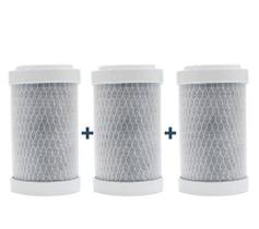 03 Refil Filtro Carbon Block 5 De Encaixe