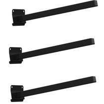 03 SUPORTES REFLETOR BASE INCLINADA BRAÇO 60 cm 03 CJ