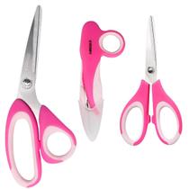 03 Tesouras Arremate Costura Hobby Comfort Emborrachada 03 Tesouras Arremate Costura Hobby Comfort Emborrachada