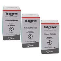 03 Tobrasyn/Syntec Solução Oftálmica Cães/gatos 5ml