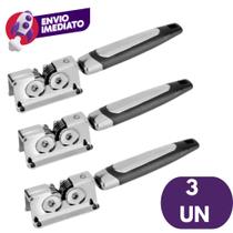 03 Un Afiador Amolador de Faca Tesoura Profissional Portátil Manual Aço Inox Carne Churrasco 03 Un Afiador Amolador de Faca Tesoura Profissional Portátil Manual Aço Inox Carne Churrasco