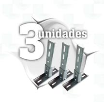 03 un Suporte para motor portão basculante ajustável fixador 03 un Suporte para motor portão basculante ajustável fixador