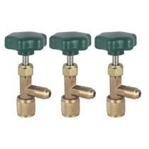 03 Un Válvula Perfuradora lata R22 R134a R404a R600 1/4x7/16