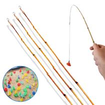 03 Vara Varinha Bambu Pesca Pescaria Festa Junina Arraiá Capira