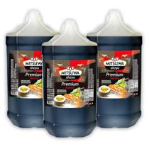 03Un Molho De Soja Shoyu Premium Mitsuwa 5L Sashimi Lanchonete Comida Asiática Fermentação Natural 03Un Molho De Soja Shoyu Premium Mitsuwa 5L Sashimi Lanchonete Comida Asiática Fermentação Natural