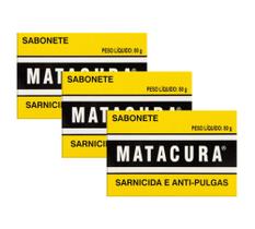 03un Sabonete Matacura Sarnicida 80g da AIC