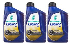 03x Aditivos Radiador Concentrado Rosa Coolant Up Petronas