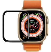 03x Películas Ceramic 9D Para Smartwatch Ultraa 49mm Iwoo 16 Ultra / S10 Ultraa C90 49mm