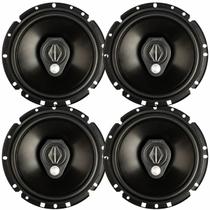 04 Alto Falantes Bomber Bbr Triaxial 6 Pol 240w Rms 3 Vias