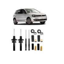 04 Amortecedores + 04 Kits Batentes Completos Polo Serie Ouro 2004 Até 2006 1,6,8v 04 Amortecedores + 04 Kits Batentes Completos Polo Serie Ouro 2004 Até 2006 1,6,8v