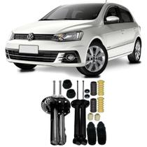 04 Amortecedores + 04 Kits Batentes Vw Gol G7 2017 Até 2020 DianteiroTraseiro