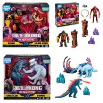 04 Bonecos 15 Cm Kong Vs Skar King e Godzilla E Shimo 3558