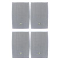 04 Caixas De Som Acústica Jbl C521b Dcr 80w Rms Branco
