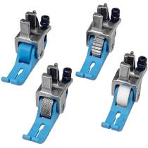 04 Calcador Rolete Liso Dentado Recartilhado Costura Reta Industrial