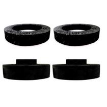 04 Calço De Mola Dianteiro 3Cm E Traseiro 4Cm Da Vw Saveiro