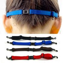 04 Cordão Cordinha Correnti Ajustável Infantil Adulto Óculos armação elástico regulagem rb pendura pescoço oakl arne grau