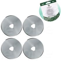 04 Discos Refil Lâmina Do Cortador Circular Patchwork 45mm