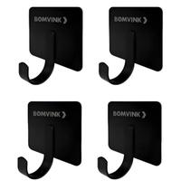 04 Gancho Cabide Adesivo Para Toalha E Obejtos 5X4Cm Metal 04 Gancho Cabide Adesivo Para Toalha E Obejtos 5X4Cm Metal