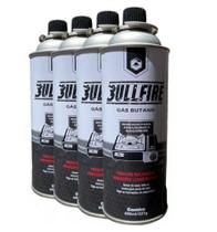04 Gás Butano Refil Recarga Maçarico Camping Isqueiro Fogão