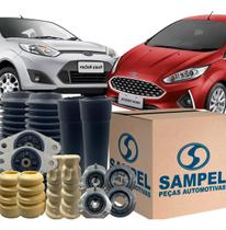 04 Kit Do Amortecedor Completo Ford Fiesta Ka + 2011 2020