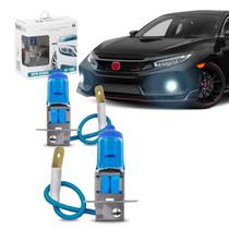 04 Lâmpadas Super Branca Tipo Xenon 8500K H3 55W Garantia