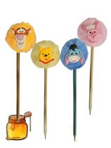 04 Lapis com pompom Ursinho Pooh e amigos lembrancinha