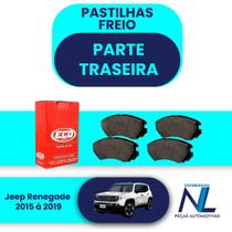 04 Pastilhas Freio Traseira Jeep Renegade 2015 16 17 18 2019