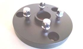 04 Pçs Adaptador de roda Corcel Pampa 3x150mm p/ 4x100mm cb 04 Pçs Adaptador de roda Corcel Pampa 3x150mm p/ 4x100mm cb