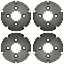 04 Pçs Adaptador De Roda Fusca 4 Furos 4x130mm P/ 5x205mm 13mm