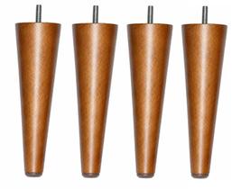 04 Pé Madeira Retrô Para Móveis E Decoração Palito 21 Cm Mel 04 Pé Madeira Retrô Para Móveis E Decoração Palito 21 Cm Mel