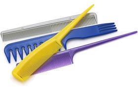 04 Pentes Pentear Pintar Cabelo Cabelereiro Cortar Alisar 04 Pentes Pentear Pintar Cabelo Cabelereiro Cortar Alisar