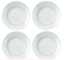04 Prato Fundo Versi Opaline C/ Aba Nadir 23cm Duralex 04 Prato Fundo Versi Opaline C/ Aba Nadir 23cm Duralex